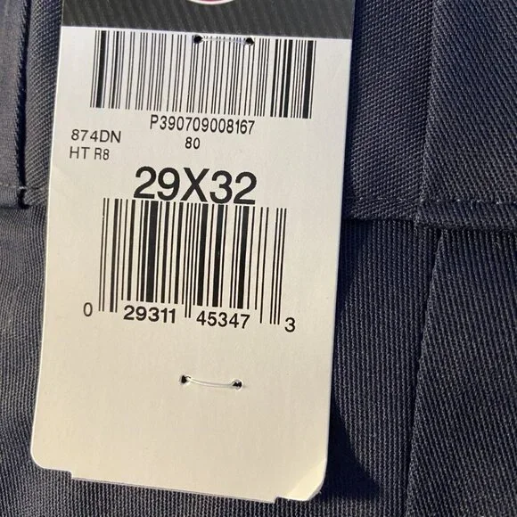 **Dickies** Men's Navy Original 874 Work Pant Multiple Sizes - Picture 5 of 8